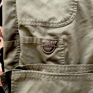 Olive green Cherokee scrub pants XL